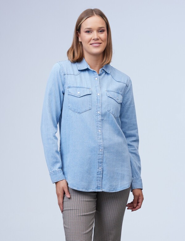 Camisa Denim JEAN CLARO