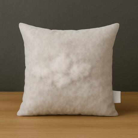 Relleno para almohadones comprimido 62 x 62cm BLANCO