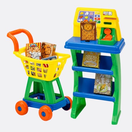 Carrito De Supermercado Con Accesorios Carrito De Supermercado Con Accesorios