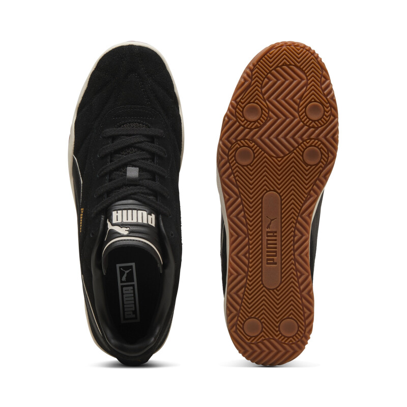 Championes Puma Tifosi Lux Gamuza de Hombre Negro