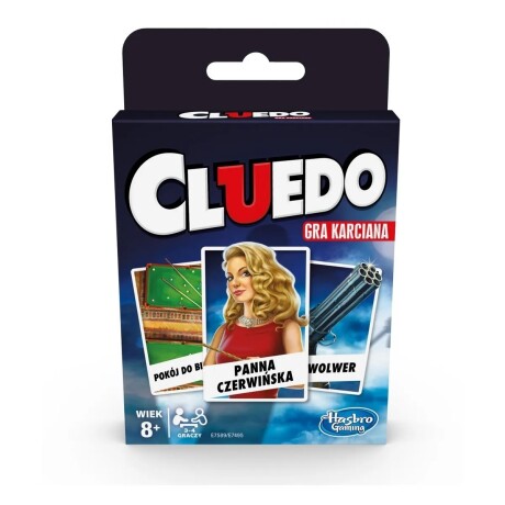 Juego De Cartas Clue Hasbro 630509908431 Juego De Cartas Clue Hasbro 630509908431