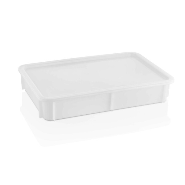 Contenedor para bollos y masa de pizza 60 × 40 × 10 cm | Gastroplast GPHPE100 Contenedor para bollos y masa de pizza 60 × 40 × 10 cm | Gastroplast GPHPE100