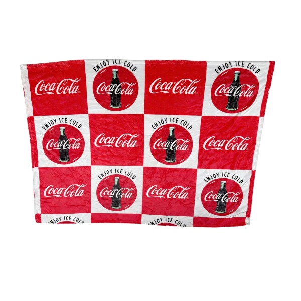Almohadón manta Coca cola Almohadón manta Coca cola