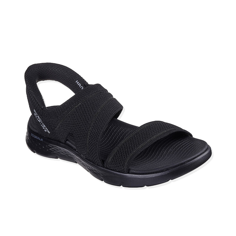 Sandalias Slip-ins: GO WALK Flex - Enticing Negro
