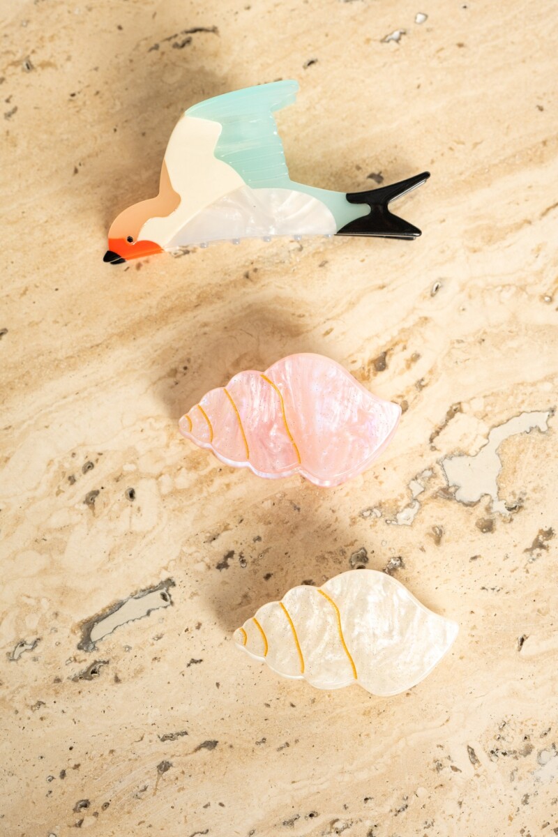 Broche Caracola Nácar