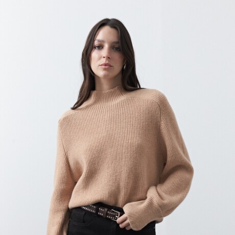 POLERA DALMA Rosa Tostado