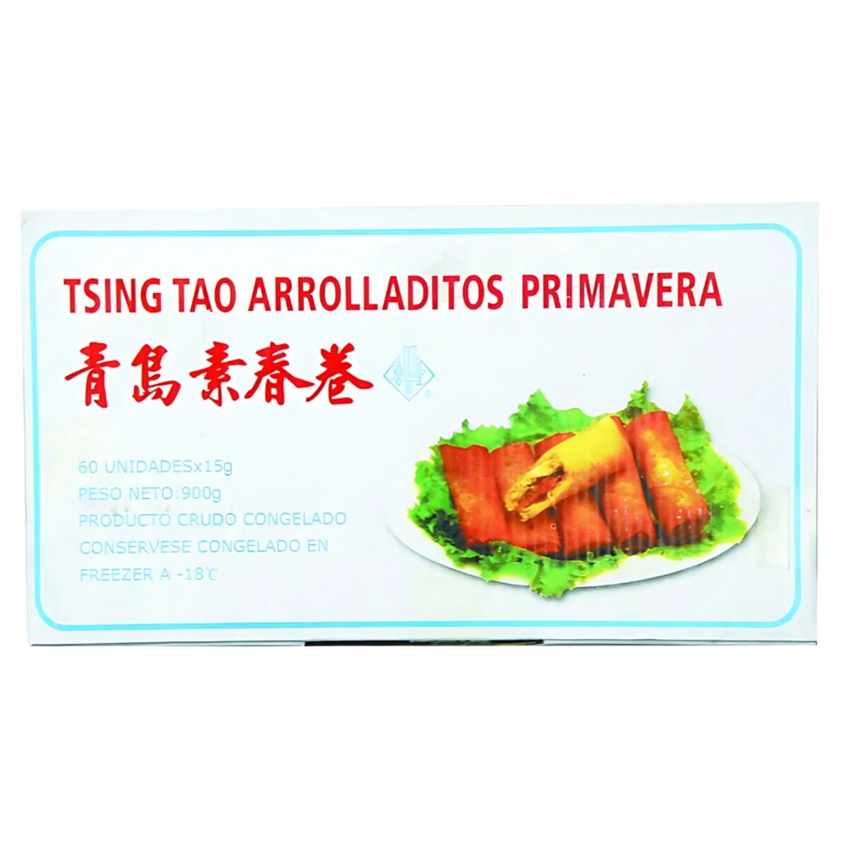 Arrolladitos de Vegetales Tsing Tao 60 unidades 