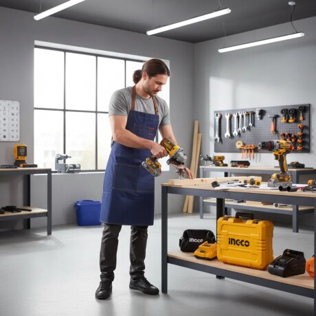 Kit Ingco a batería 3 herramientas + accesorios y valija Kit Ingco a batería 3 herramientas + accesorios y valija