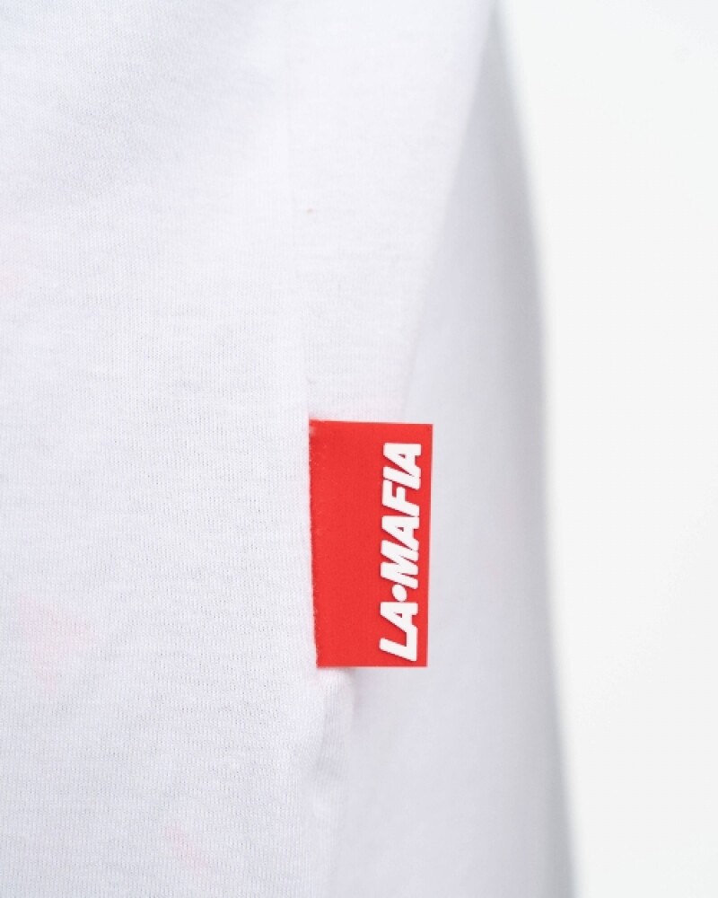 Remera Red Icon La Mafia Blanca U