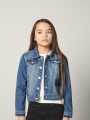 Chaqueta Star Medium Blue Denim