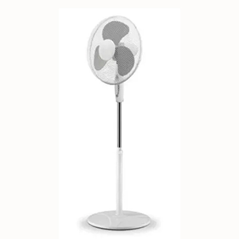 VENTILADOR DE PIE KASSEL KS VP170A- Blanco 40cm Sin color