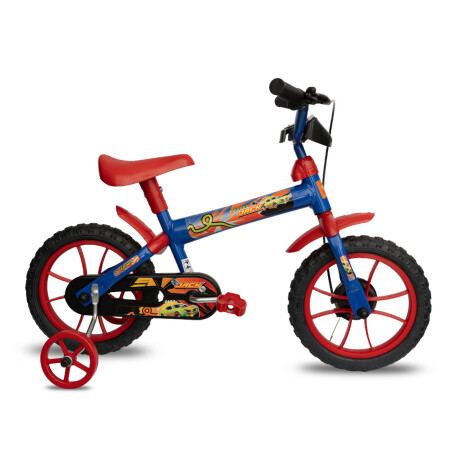 Bicicleta Infantil Verden Con Rueditas Montaña Rod 12 Rojo