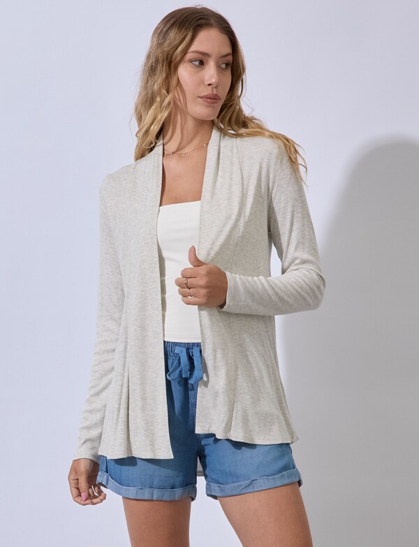 Cardigan Modal GRIS