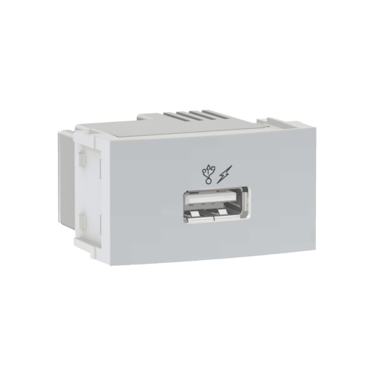 Mód. toma c/1 puerto USB 2.0 blanco - RO2050 