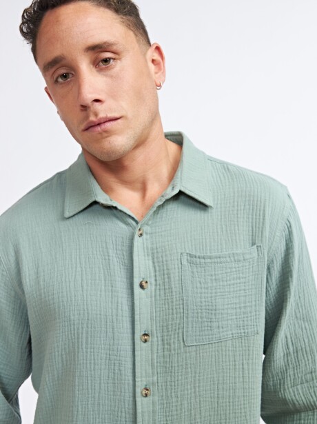 CAMISA LORETO VERDE