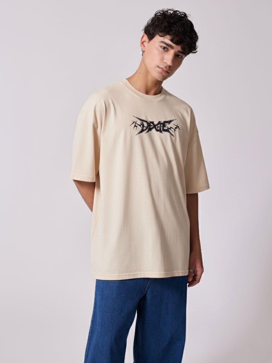 T-SHIRT ROXET DIXIE - Marfil 