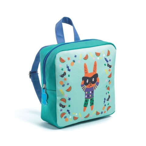 MOCHI Mochila Infantil 24x24x7 Cm Djeco - Conejo