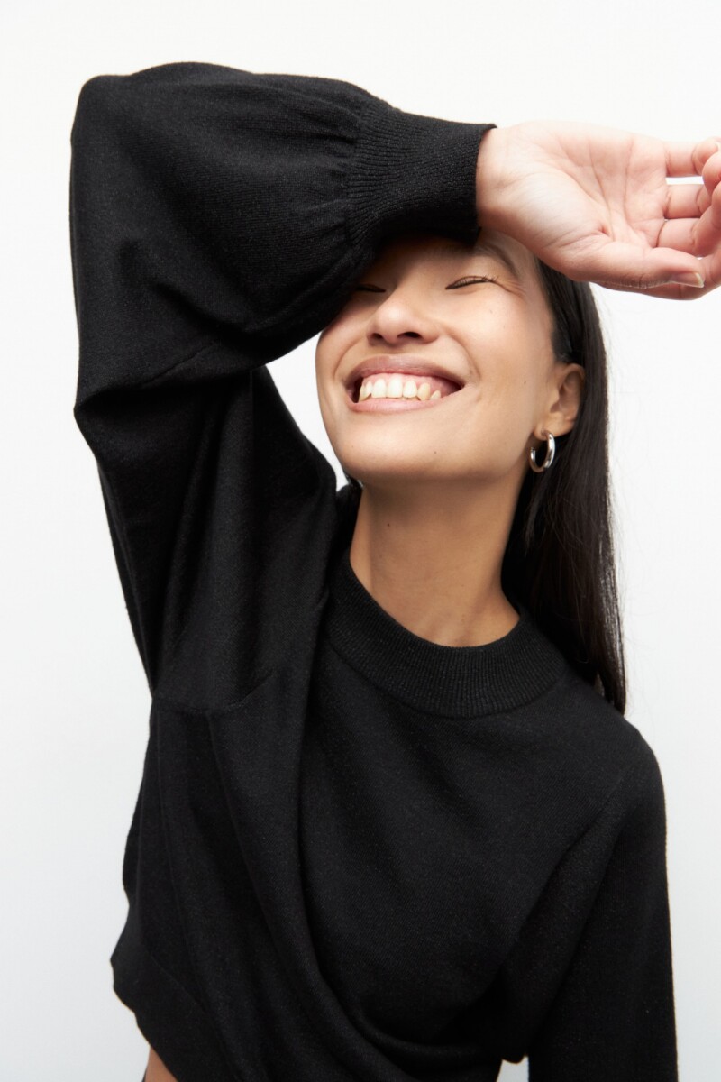SWEATER TINA - Negro 