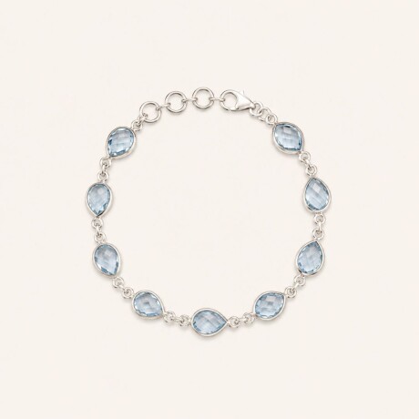Pulsera Santorini Topacio - Plata 925 Pulsera Santorini Topacio - Plata 925
