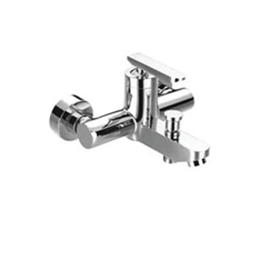 Grifería de Baño Ducha Monocomando Exterior con Transferencia Cromado Línea Inara Grifería de Baño Ducha Monocomando Exterior con Transferencia Cromado Línea Inara