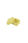 Caja Cuadrada 4x4x2,5 cm AMARILLO PASTEL