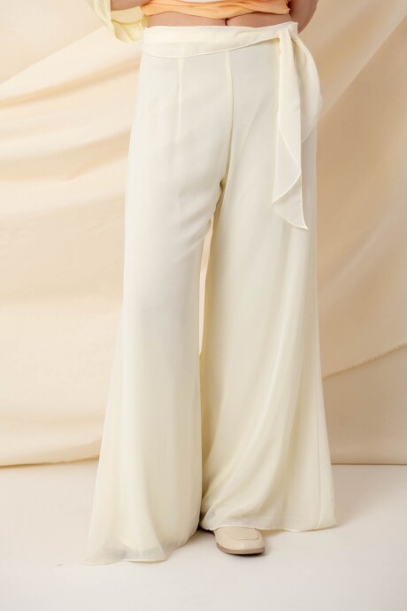 PALAZO MÓNICA Marfil