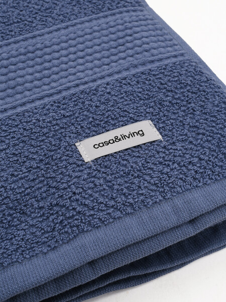 TOALLA DE BAÑO AZUL PIEDRA