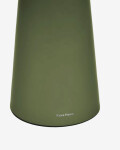 Lámpara de mesa Arenys grande de exterior de metal con acabado pintado verde