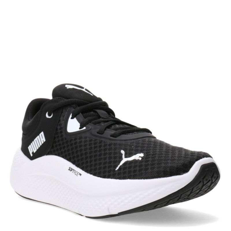 Championes de Mujer Puma Softride Pro Wns Negro - Blanco