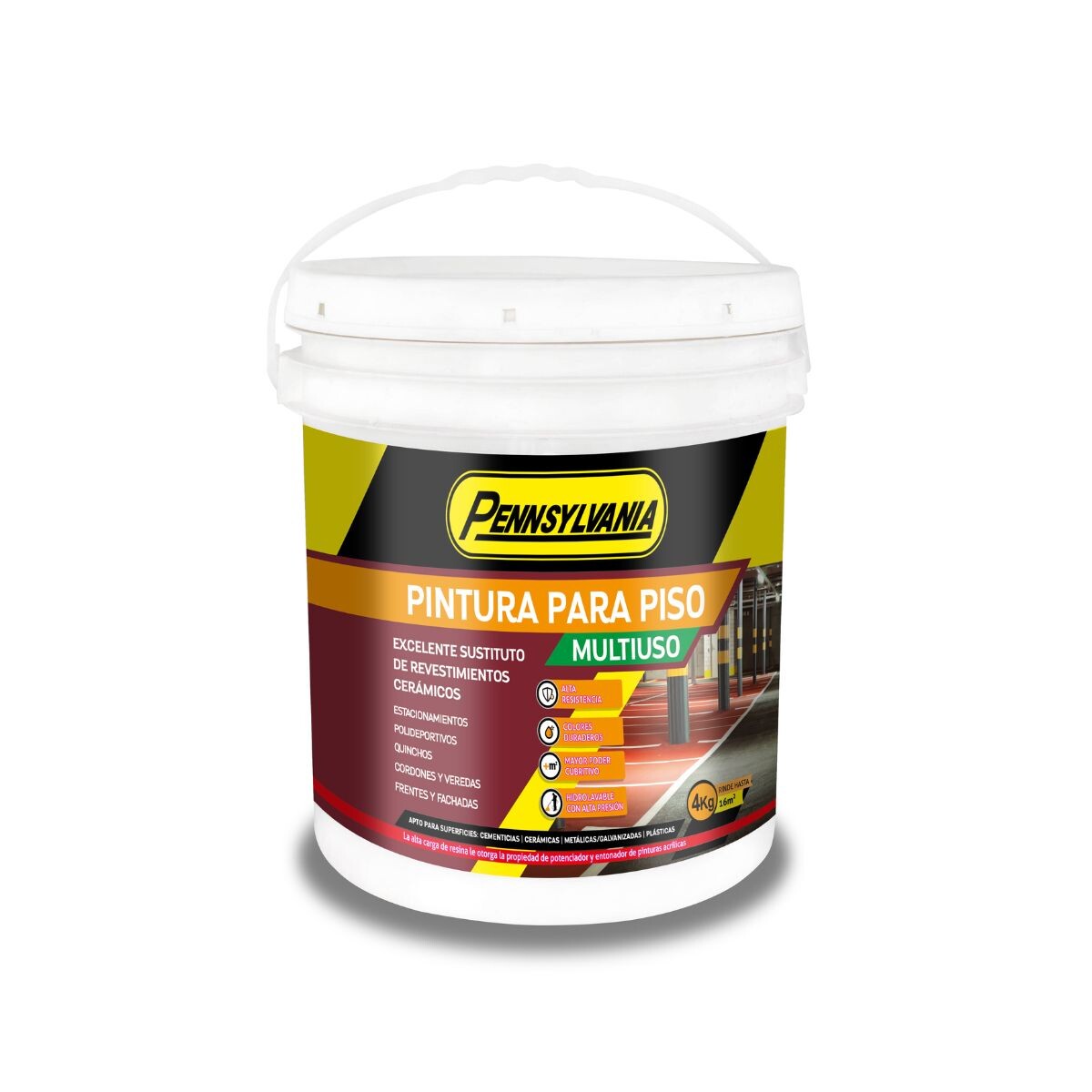 PINTURA DE PISO 1KG PENNSYLVANIA - Ocre 
