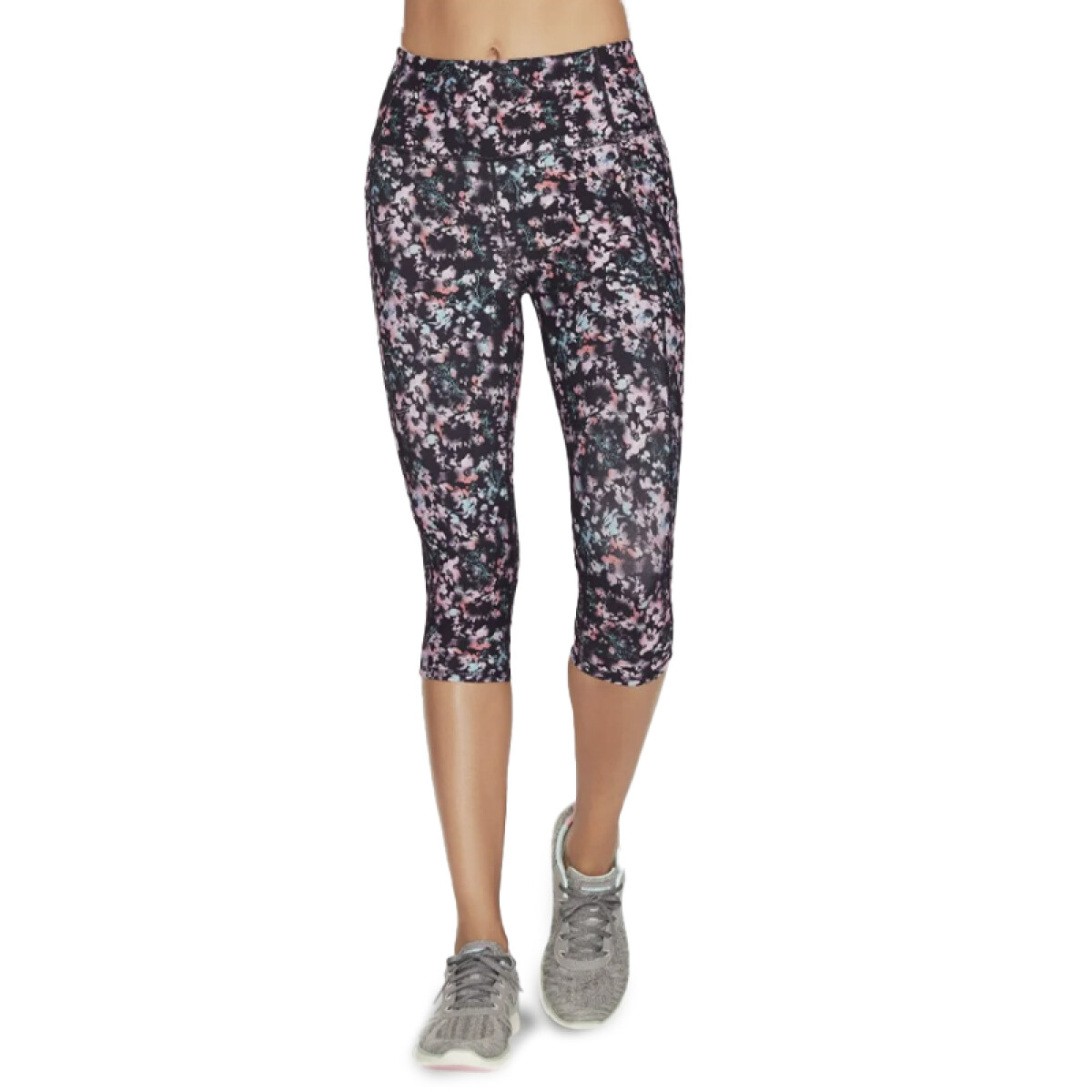 Calza Skechers Superbloom High-Waisted Capri - Multicolor 