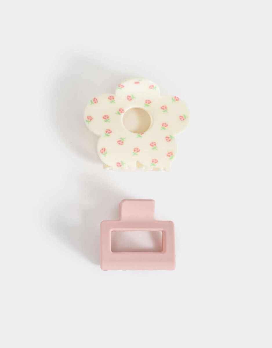 Set De Broches - Combinacion Bicolor 