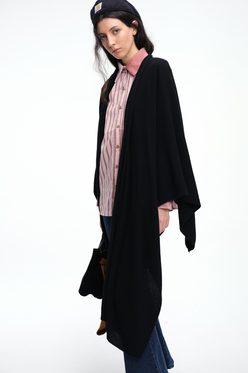 PONCHO Negro