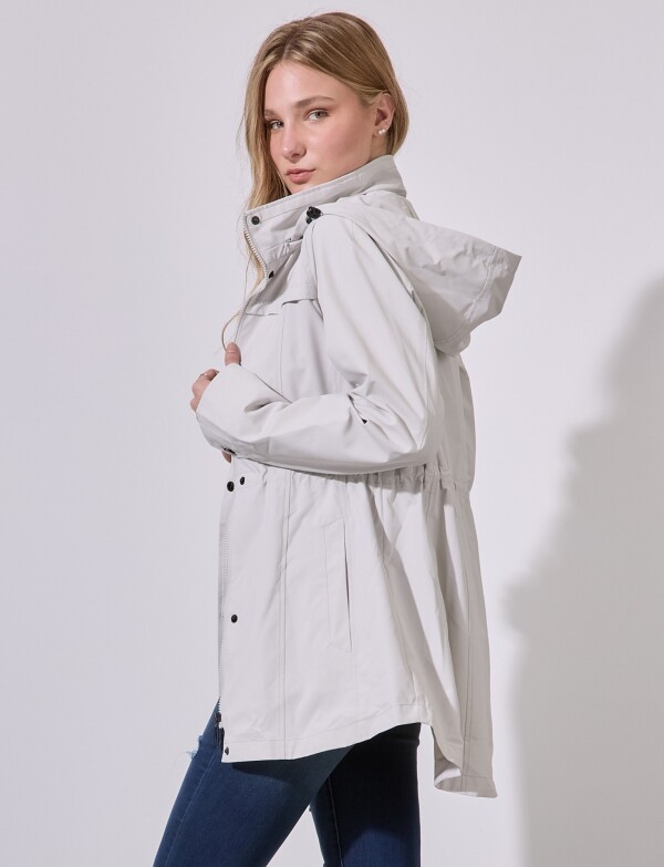 Campera Liviana GRIS CLARO