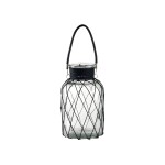 FLORERO C/RED BASE CHATA 17.5x17.5x30.5CM FLORERO C/RED BASE CHATA 17.5x17.5x30.5CM