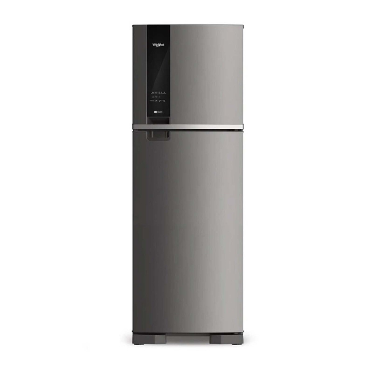 HELADERA TOP MOUNT FRIO SECO - 375-LITROS GRIS WHIRLPOOL WRM45BKDWC 