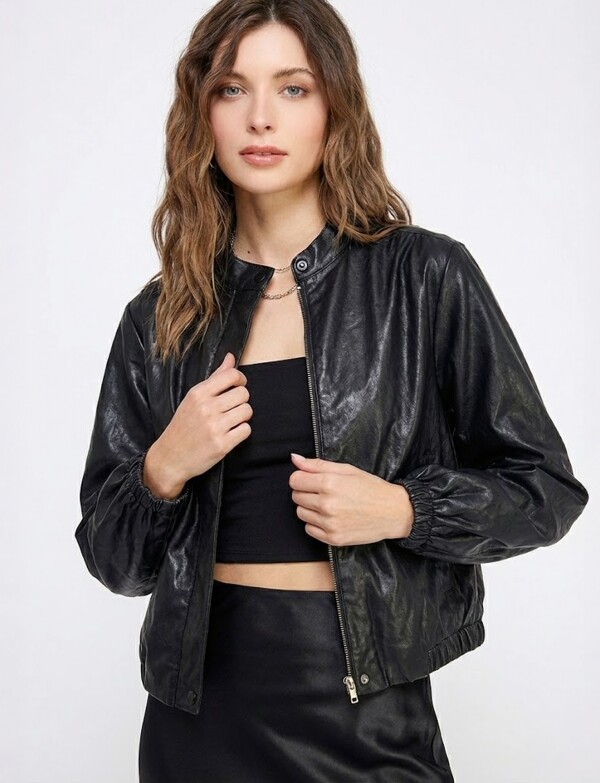 Camperita Bomber NEGRO