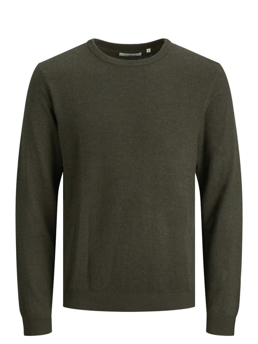 Sweater Basic - Dusty Olive 