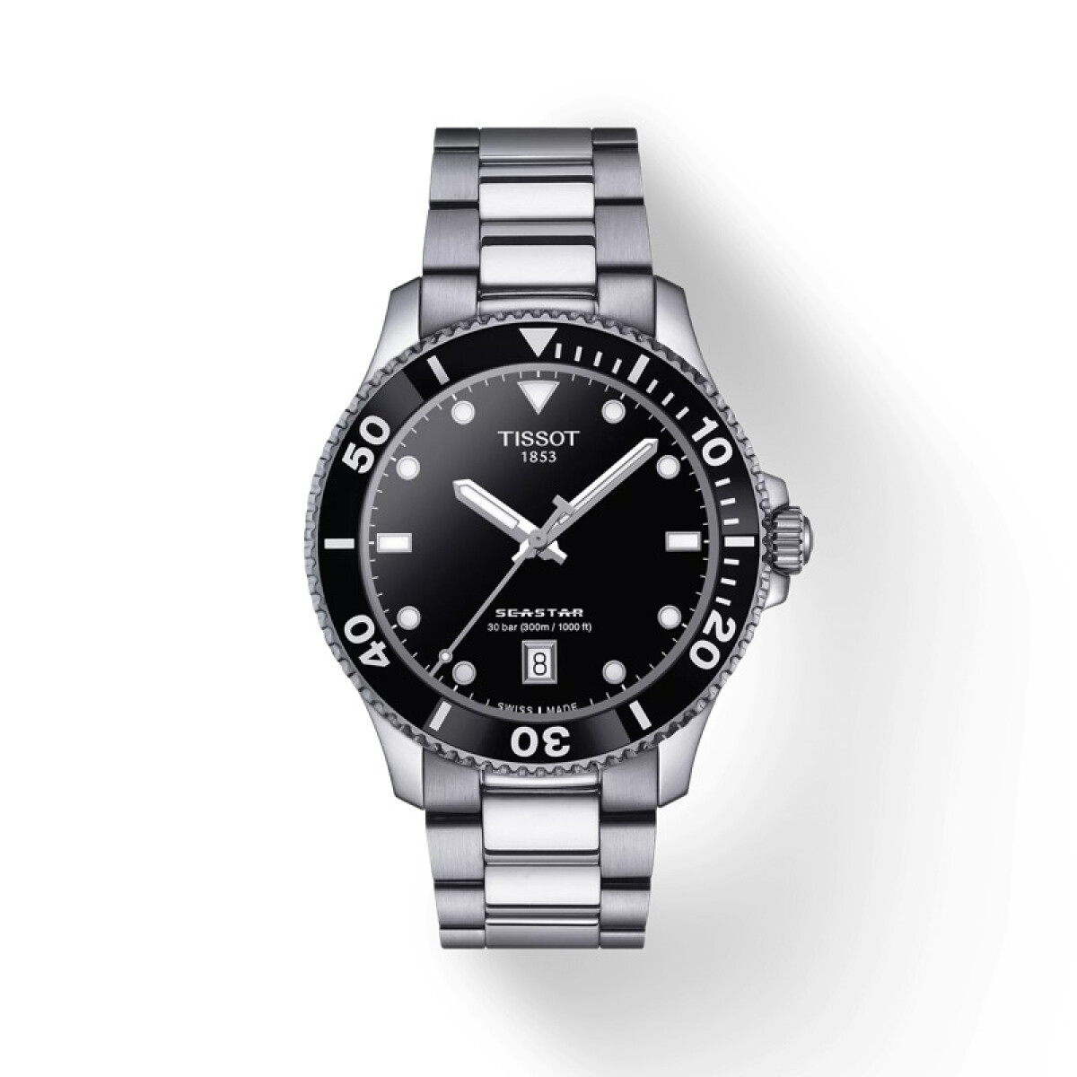 Reloj Tissot T1204101105100 Seastar 1000 40mm - Negro 