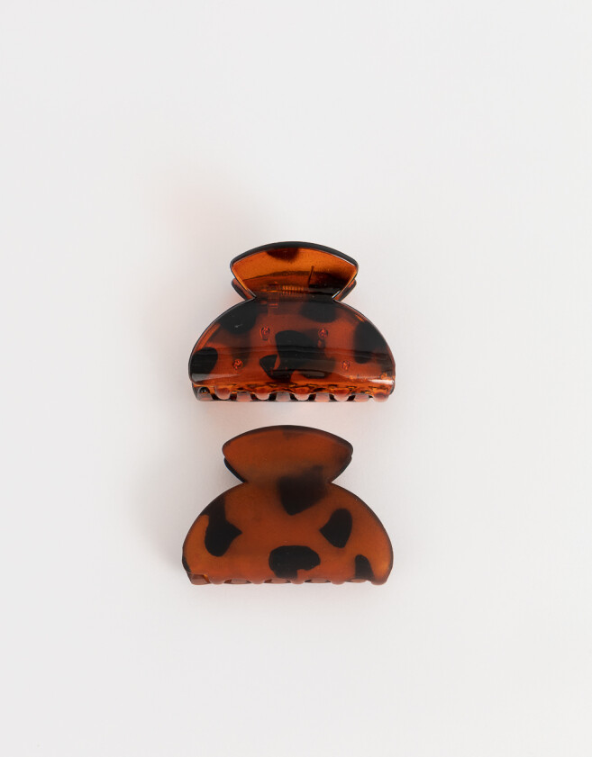 Broches Sets Carey Set De Broches - Combinacion Bicolor