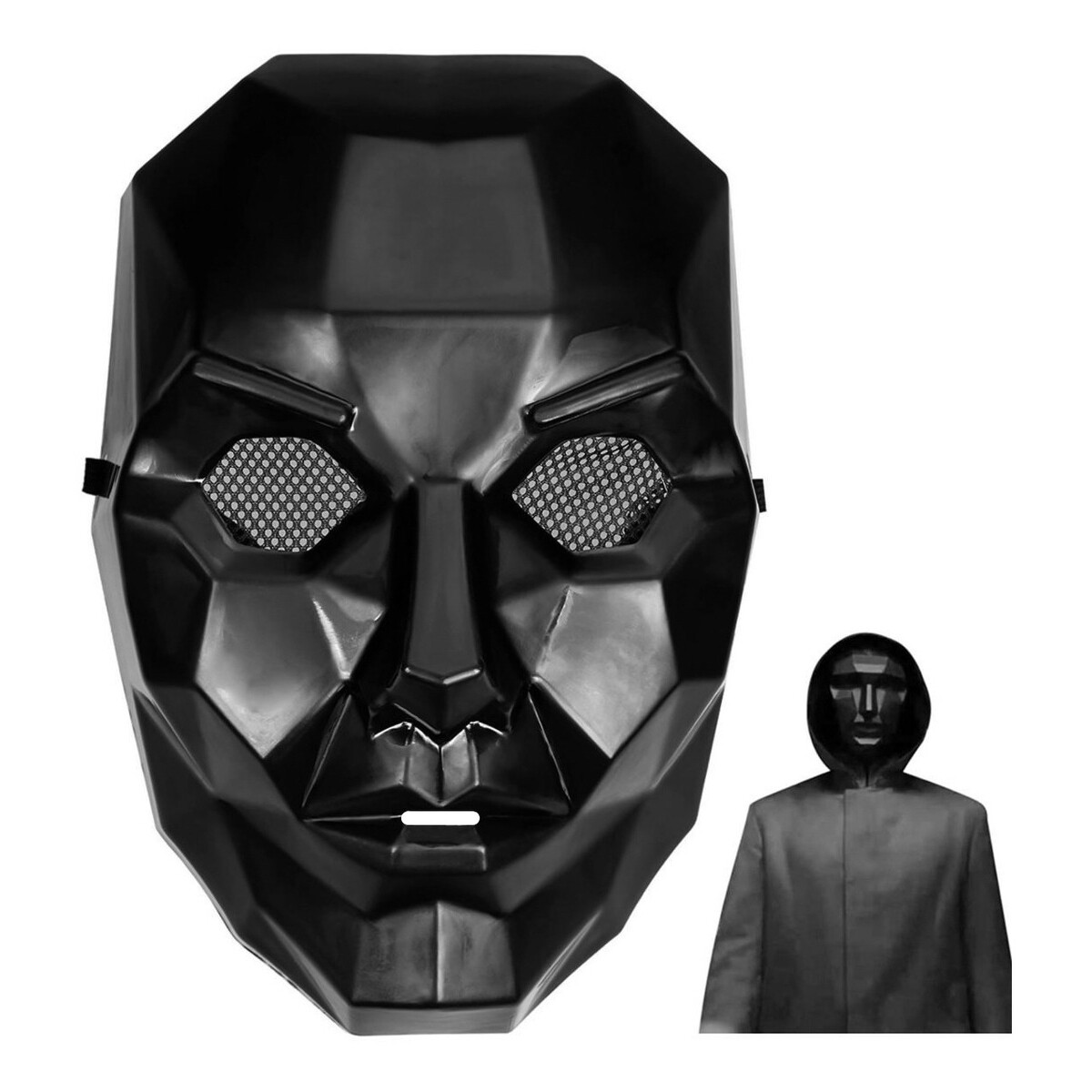 Mascara Juego Calamar Lider Circulo Cuadrado Triangulo - variante modelo LIDER 