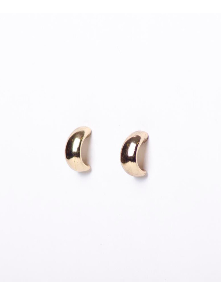 Aros Pasantes Aros Pasantes Metal Bold - Dorado