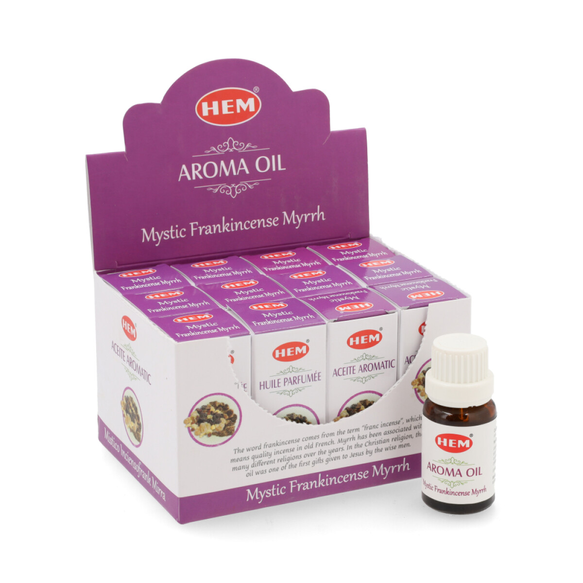 ACEITE MISTIC HEM X12 - Incienso/mirra 