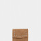 Monederos Boho Monedero Con Tachitas - Marron Beige