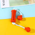 Juguete Perro Masticable Mordillo Mordedor Limpieza Dental Variante Color Rojo