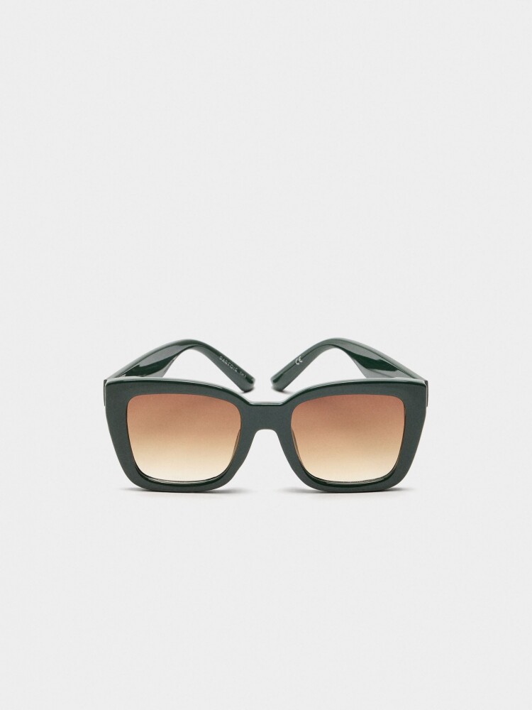 Gafas De Sol Cuadradas verde
