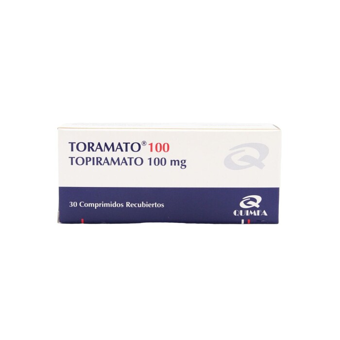 TORAMATO 100 MG. CJ X 30 COMP. única