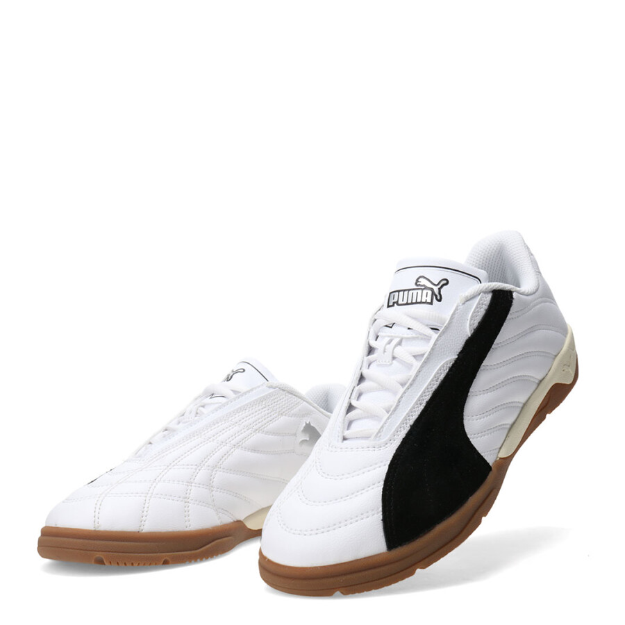 Championes de Hombre Puma Futbol Sala Tifosi Calcio Ls Blanco - Negro
