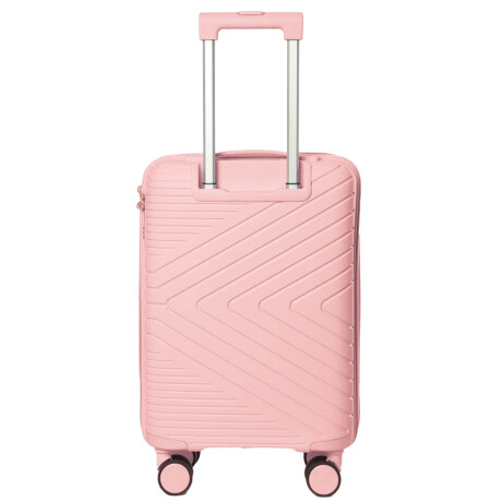 Set X3 Valijas De Viaje Rígidas 4 ruedas 20, 24 y 28 Rosa1