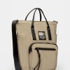 Bolso Al Hombro Forest en Nylon Taupe